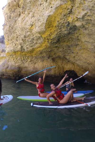 Group SUP in Albufeira - Coast and Caves