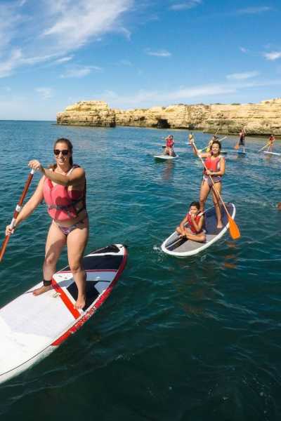 SUP en Albufeira - Costa y Cuevas