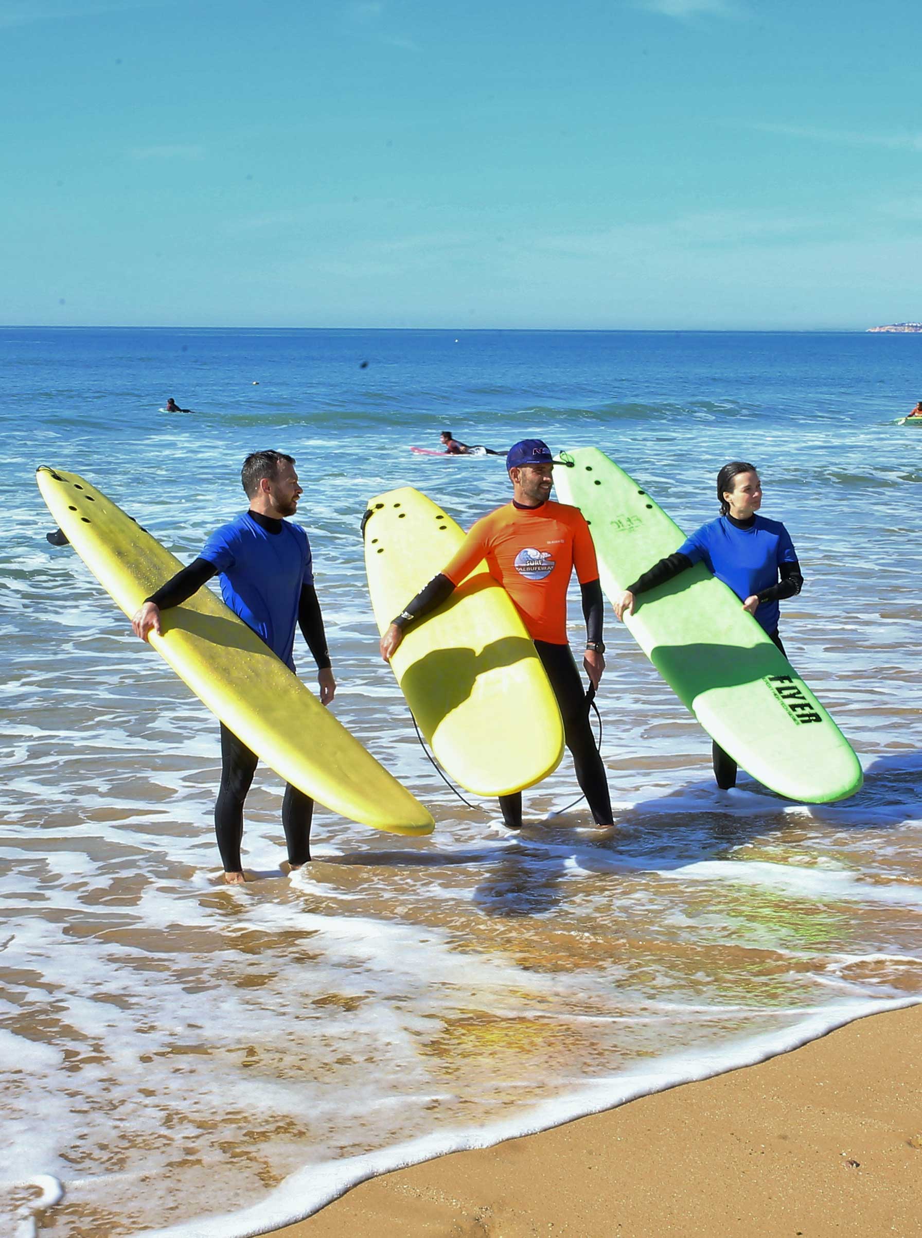 Group SURF Lesson in Albufeira